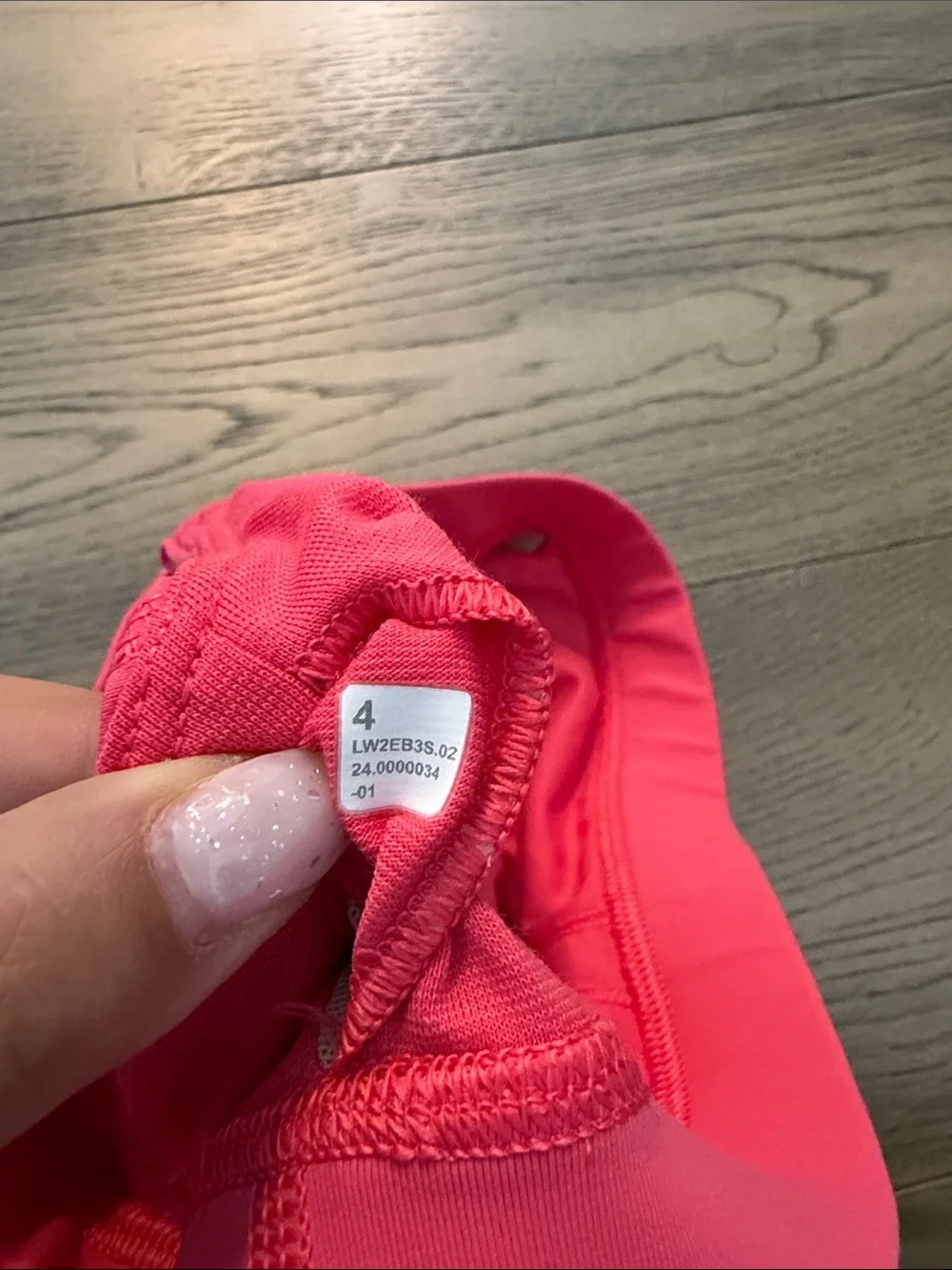 lululemon athletica Hot Pink Crisscross Sports Bra